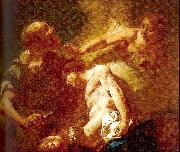 PIAZZETTA, Giovanni Battista The Sacrifice of Isaac Sweden oil painting artist